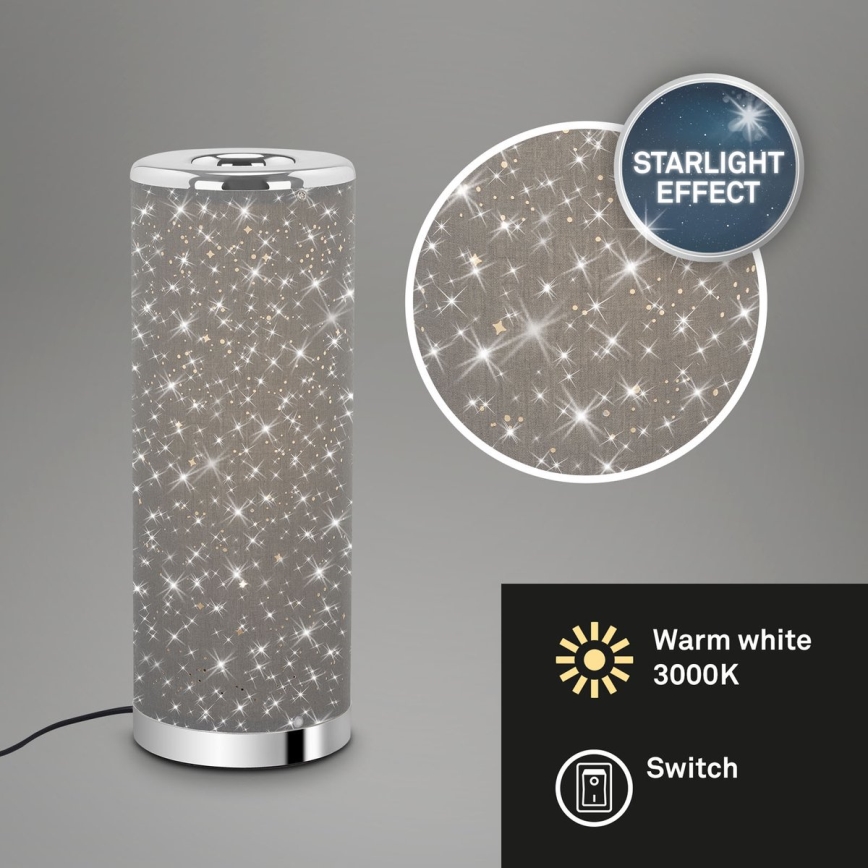 Briloner 7334-014 - LED Laualamp STARRY SKY 1xGU10/5W/230V 3000K
