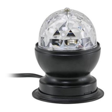 Briloner 7357-015 - LED-diskokera lauale DISCO LIGHT 1xE27/3W/230V