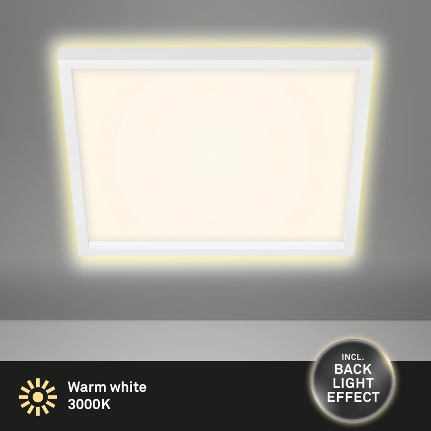 Briloner 7364-016 - LED Laevalgusti CADRE LED/22W/230V 42,2x42,2 cm valge