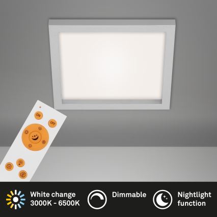 Briloner 7370-014 - LED Hämardatav laevalgusti LED/18W/230V 3000-6500K + kaugjuhtimispult