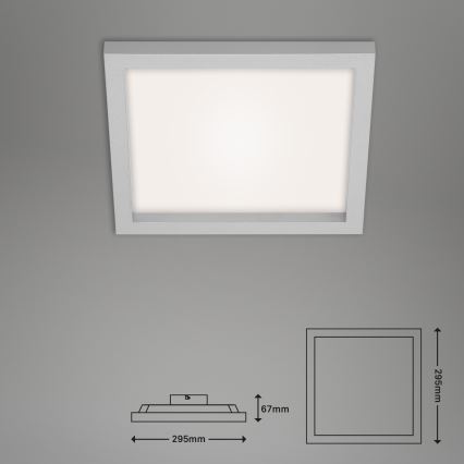 Briloner 7370-014 - LED Hämardatav laevalgusti LED/18W/230V 3000-6500K + kaugjuhtimispult