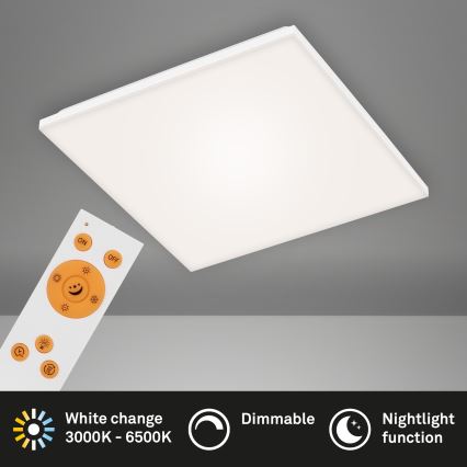 Briloner 7378-116 - LED Hämardatav laevalgusti FRAMELESS LED/24W/230V 3000-6500K + kaugjuhtimispult