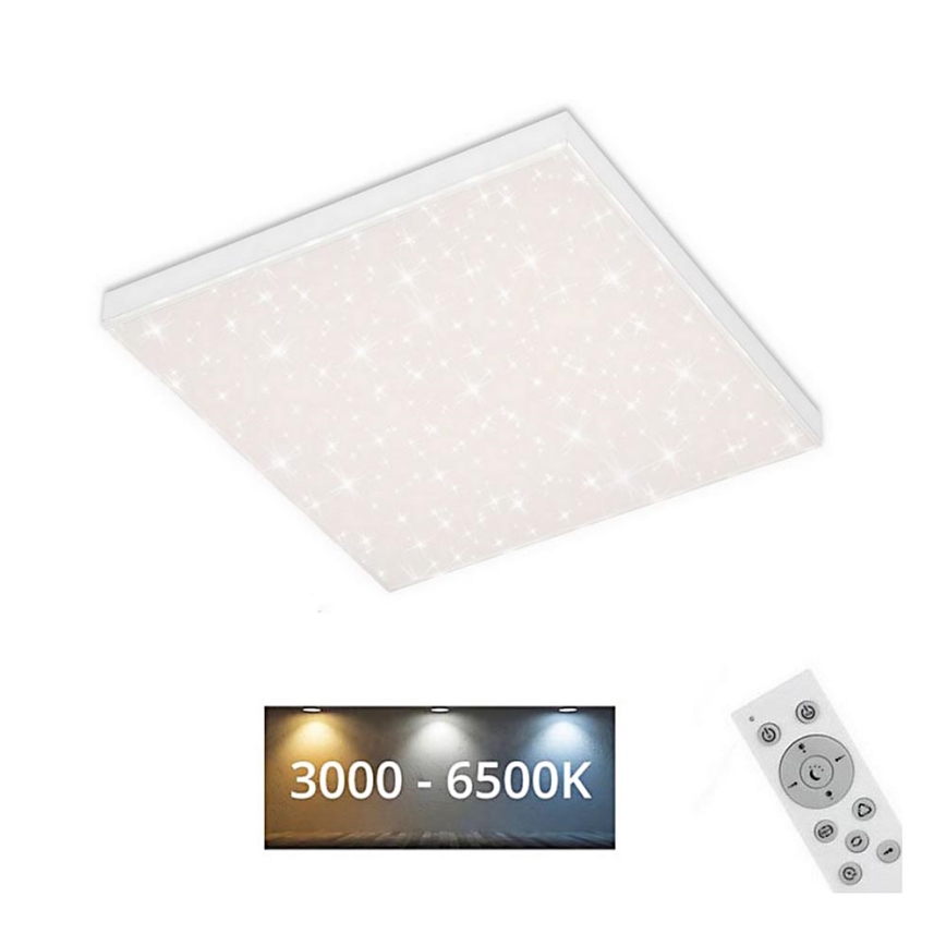 Briloner 7381-016 - LED Hämardatav laevalgusti STARRY SKY LED/15W/230V 3000-6500K + kaugjuhtimispult