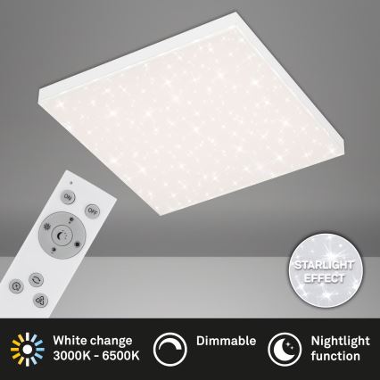 Briloner 7381-116 - LED Hämardatav laevalgusti STARRY SKY LED/24W/230V 3000-6500K + kaugjuhtimispult