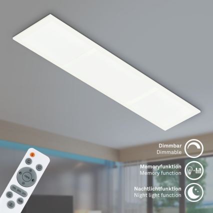 Briloner 7388-016 - RGBW Hämardatav laevalgusti LED/24W/230V 3000-6500K + kaugjuhtimispult