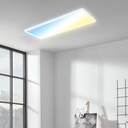 Briloner 7403-016 - LED Hämardatav laevalgusti SLIM LED/23W/230V 2700-6500K + kaugjuhtimispult