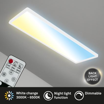 Briloner 7403-016 - LED Hämardatav laevalgusti SLIM LED/23W/230V 2700-6500K + kaugjuhtimispult