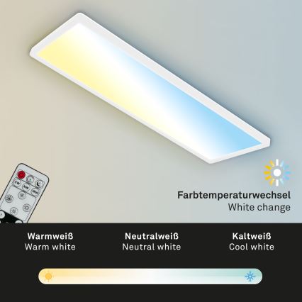 Briloner 7403-016 - LED Hämardatav laevalgusti SLIM LED/23W/230V 2700-6500K + kaugjuhtimispult