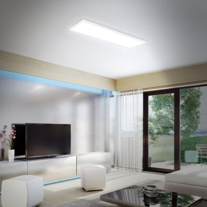 Briloner 7404-016 - LED RGBW hämardatav pinnapealne paneel LED/22W/230V 4000K + kaugjuhtimispult