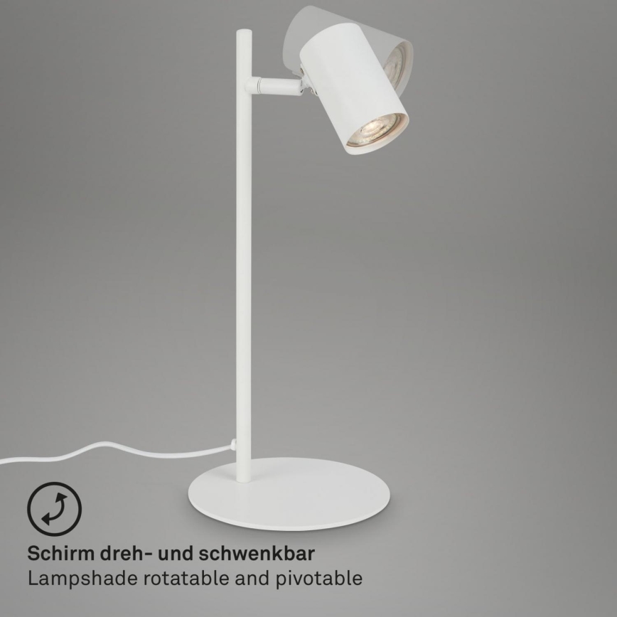 Briloner 7408-016 - Laualamp RETRO 1xGU10/9W/230V valge