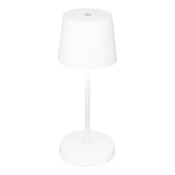 Briloner 7423016 - LED Hämardatav laetav väli laualamp LED/2,6W/5V 2000mAh IP44 valge