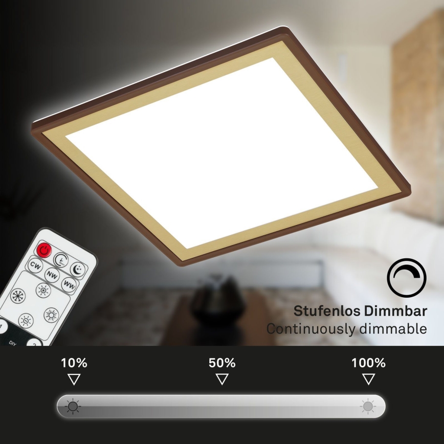 Briloner 7459-417 - LED Hämardatav laevalgusti DECO LED/24W/230V 2700-6500K + kaugjuhtimispult