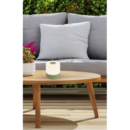 Briloner 7461019 - LED Hämardatav laetav väli laualamp LED/2W/5V IP44 1200 mAh roheline