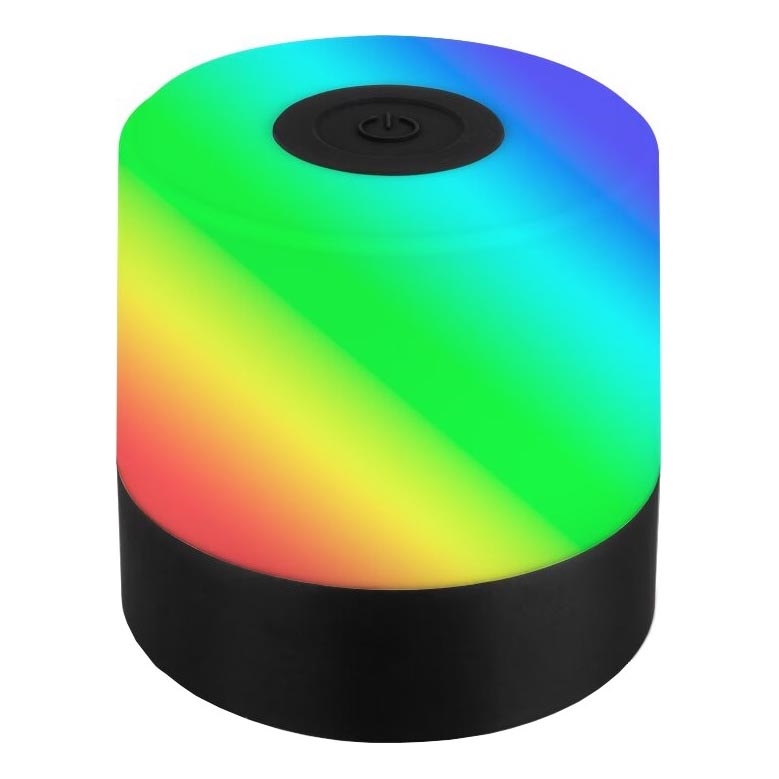Briloner 7462015 - LED RGB Laetav väli laualamp LED/1,5W/5V IP44 must