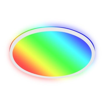 Briloner 7494016 - LED RGBW hämardatav nutikas laelamp LED/22W/230V 4000K läbimõõt 42 cm Wi‑Fi Tuya + kaugjuhtimispult