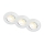 Briloner 7586036 – 3-tk komplekt KLIRA LED vannitoa lae sissepaigaldatavaid valgusteid, 4,9 W, 230 V, 2500/3000/4000 K, IP23, valge