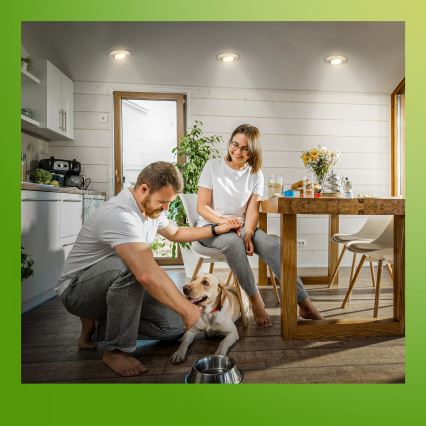 Briloner 7587032 - KOMPLEKT 3x LED-hämardatavad vannitoa süvistatavad laevalgustid KLIRA 1xLED/4,9W/230V 2500/3000/4000K IP23 mattkroom