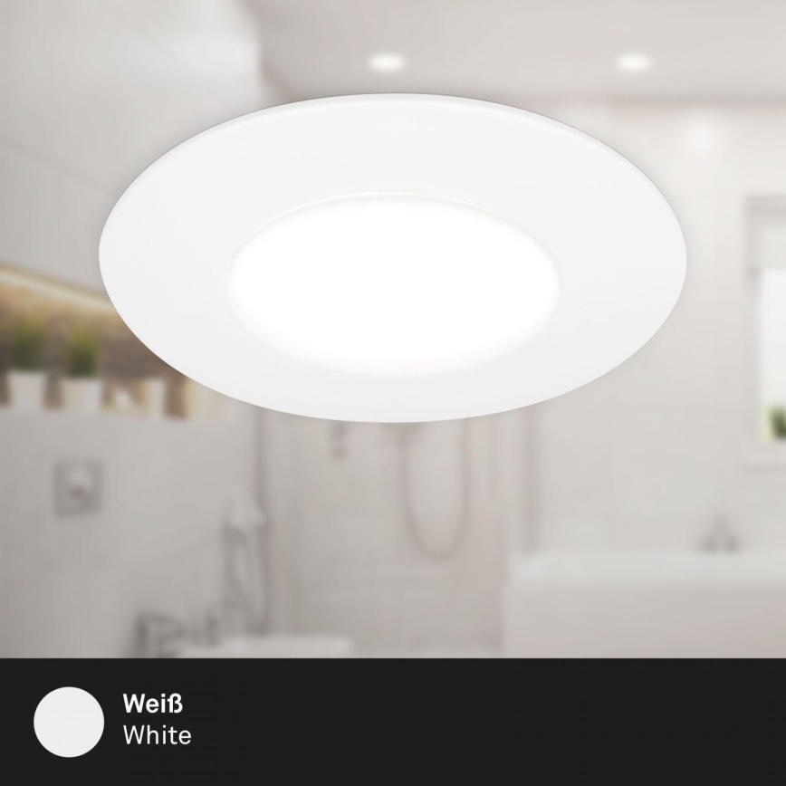 Briloner 7598036 - KOMPLEKT 3x LED Süvistatav valgusti vannituppa LED/4,9W/230V IP44 2700/4000/6500K valge