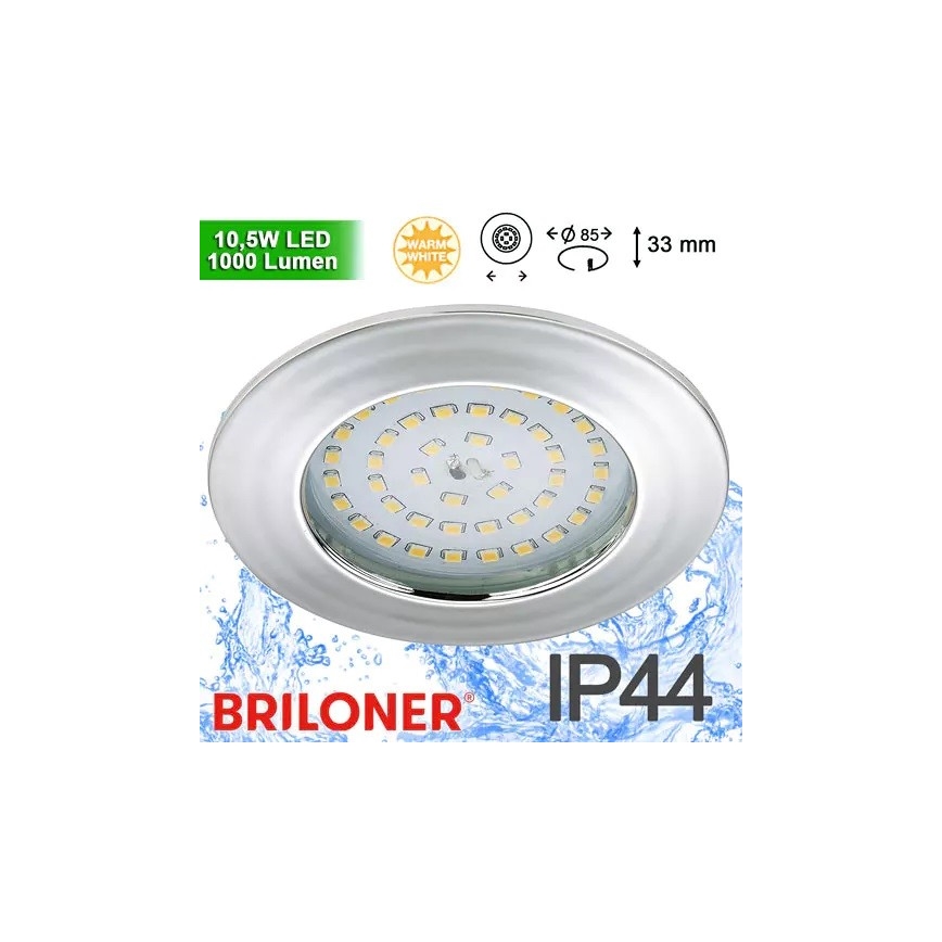 Briloner 8310-019 - LED Süvistatav valgusti vannituppa LED/10,5W/230V IP44