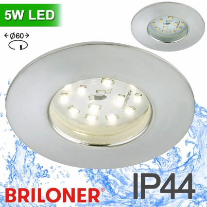 Briloner 8311-019 - LED Süvistatav valgusti vannituppa LED/5W/230V IP44