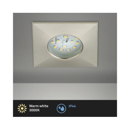 Briloner 8313-012 - LED Süvistatav valgusti vannituppa LED/5W/230V IP44 matt kroom