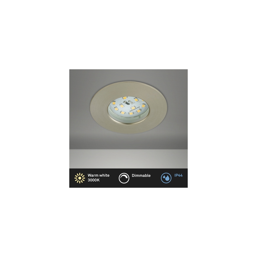 Briloner 8316-012 - Hämardatav vannitoa sisseehitatud LED-valgusti LED/5,5W/230V IP44 mattkroom
