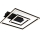 Briloner - FRAME LED laevalgusti, 22W/230V, 3000K, 30x32 cm, must