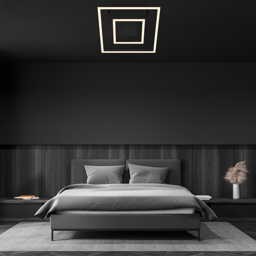 Briloner - FRAME LED laevalgusti, 22W/230V, 3000K, 30x32 cm, must