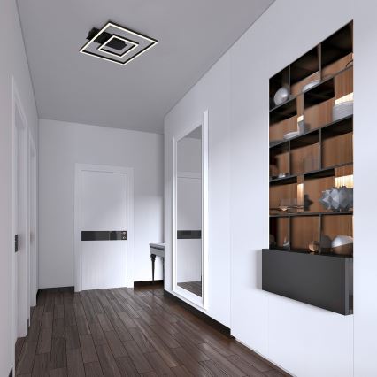 Briloner - FRAME LED laevalgusti, 22W/230V, 3000K, 30x32 cm, must
