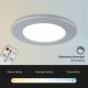 Briloner - KOMPLEKT 3x LED Hämardatav süvistatav valgusti vannituppa LED/4,8W/230V 3000-6500K IP44 + kaugjuhtimispult
