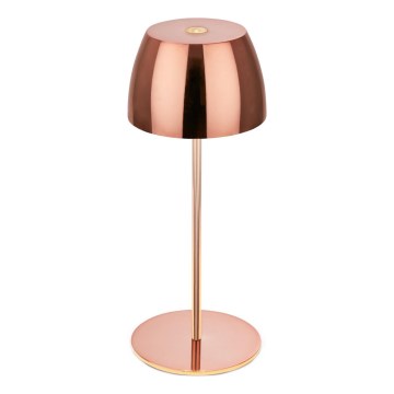 Briloner - LED hämardatav laetav puutejuhtimisega välistingimustes laualamp MINI LED/2,5W/5V IP44 1800 mAh vaskne