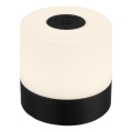 Briloner - LED-hämardatav, laetav, puutetundlik välistingimustes kasutatav laualamp LED/2W/5V 2700K IP44 1200 mAh must