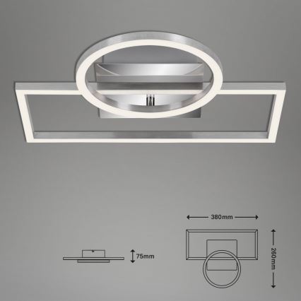 Briloner - LED Hämardatav laevalgusti FRAMES LED/19W/230V