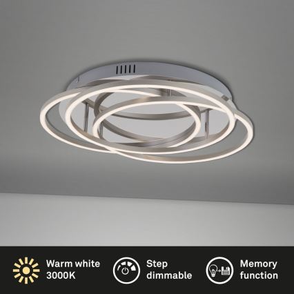 Briloner - LED Hämardatav laevalgusti FRAMES LED/60W/230V läikiv kroom