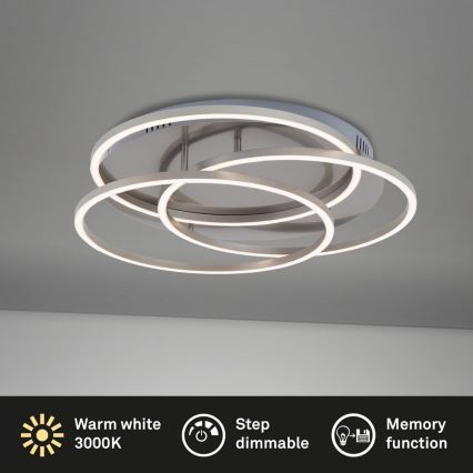 Briloner - LED Hämardatav laevalgusti FRAMES LED/60W/230V matt kroom