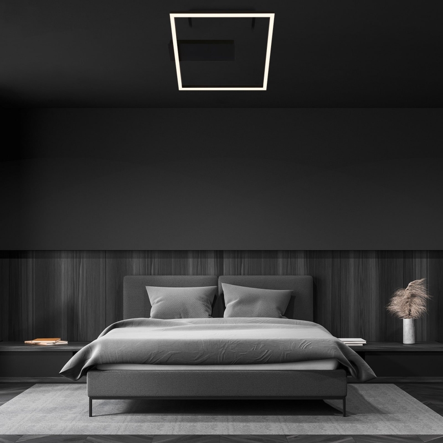 Briloner - LED laelamp FRAME LED/14W/230V 3000K 30x32 cm must