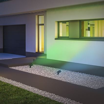 Briloner - LED RGBW hämardatav välisvalgusti LED/4,4W/230V 2700/4000/6500K IP44 Wi-Fi Tuya