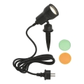 Briloner - LED välisvalgusti TERRA 1xGU10/3W/230V IP44 must