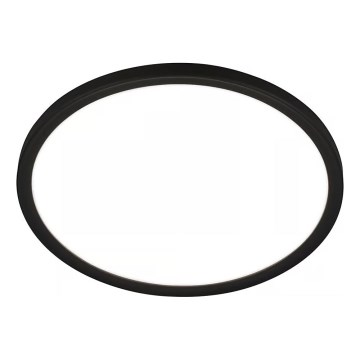 Briloner - LED vannitoa laelamp liikumisanduriga MOVE LED/18W/230V IP44 läbimõõt 29 cm must