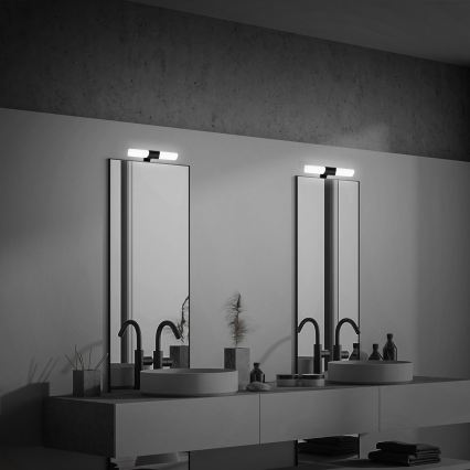 Briloner - LED vannitoa peeglivalgusti LED/7W/230V 4000K IP44 32 cm must