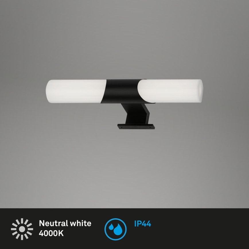 Briloner - LED vannitoa peeglivalgusti LED/7W/230V 4000K IP44 32 cm must