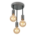 Briloner - Lühter HENGA 3xE27/60W/230V