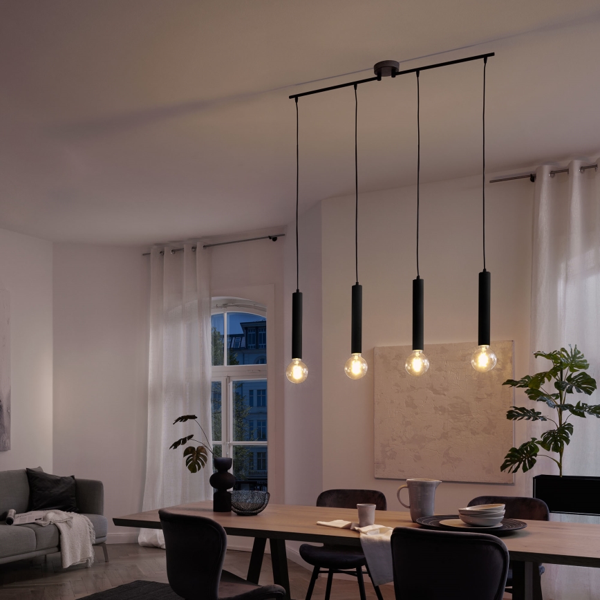 Briloner - Lühter LONGA 4xE27/60W/230V must
