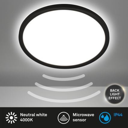 Briloner - LED-vannitoa laevalgusti liikumisanduriga MOVE LED/18W/230V IP44 läbimõõt 29 cm valge