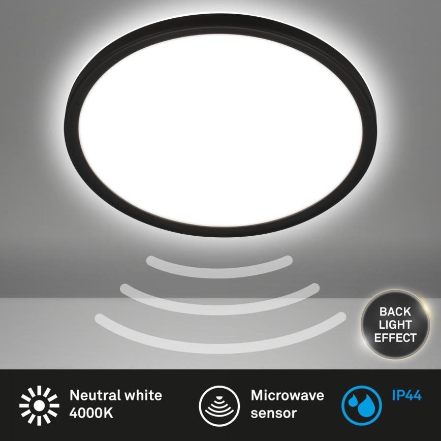 Briloner - LED-vannitoa laevalgusti liikumisanduriga MOVE LED/18W/230V IP44 läbimõõt 29 cm valge
