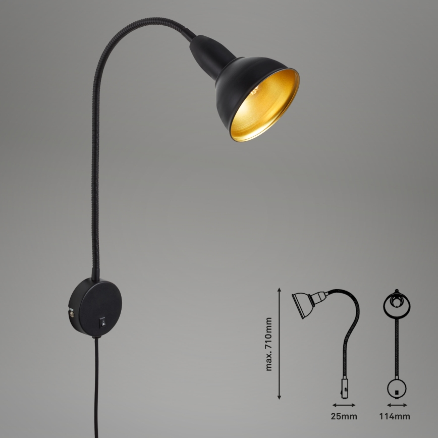 Briloner - Seinalamp HYGGE 1xE14/25W/230V