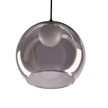 BRIN rippvalgusti kaabliga 1xG9/15W/230V suitsune must