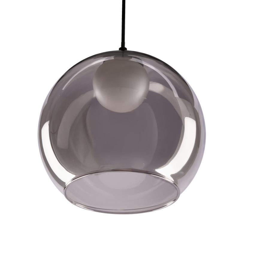 BRIN rippvalgusti kaabliga 1xG9/15W/230V suitsune must