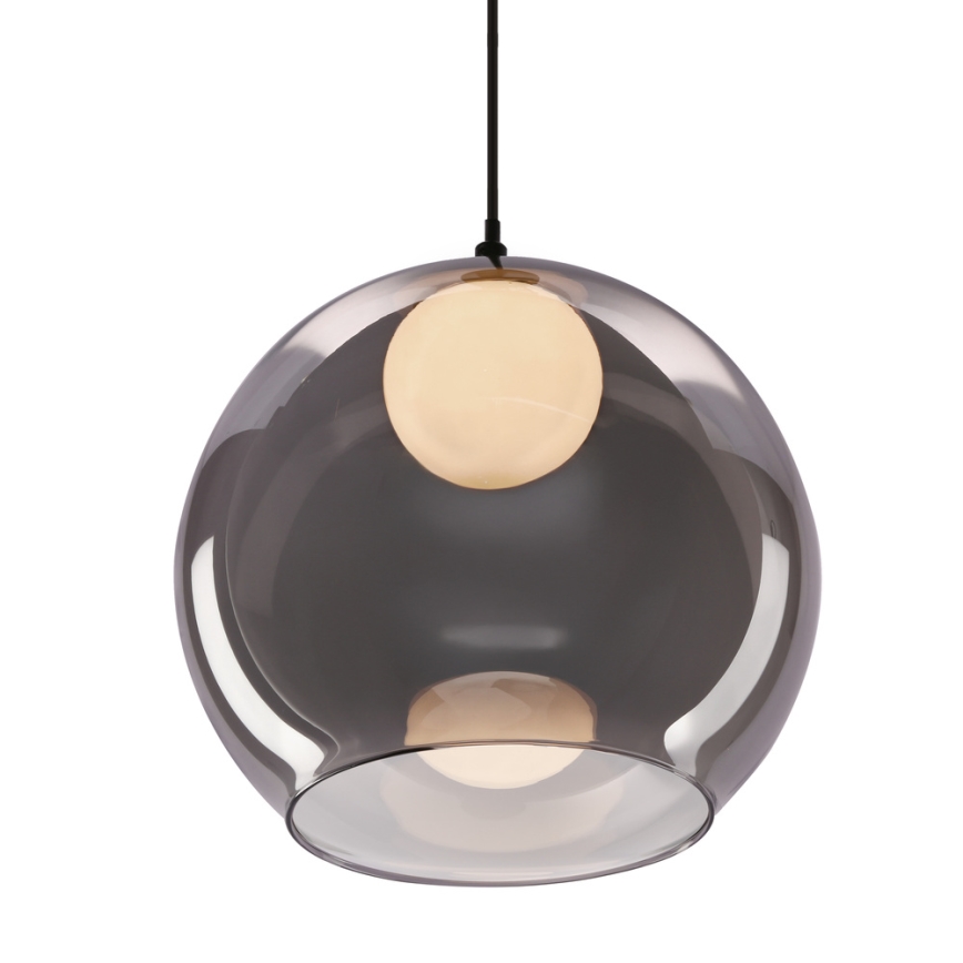 BRIN rippvalgusti kaabliga 1xG9/15W/230V suitsune must