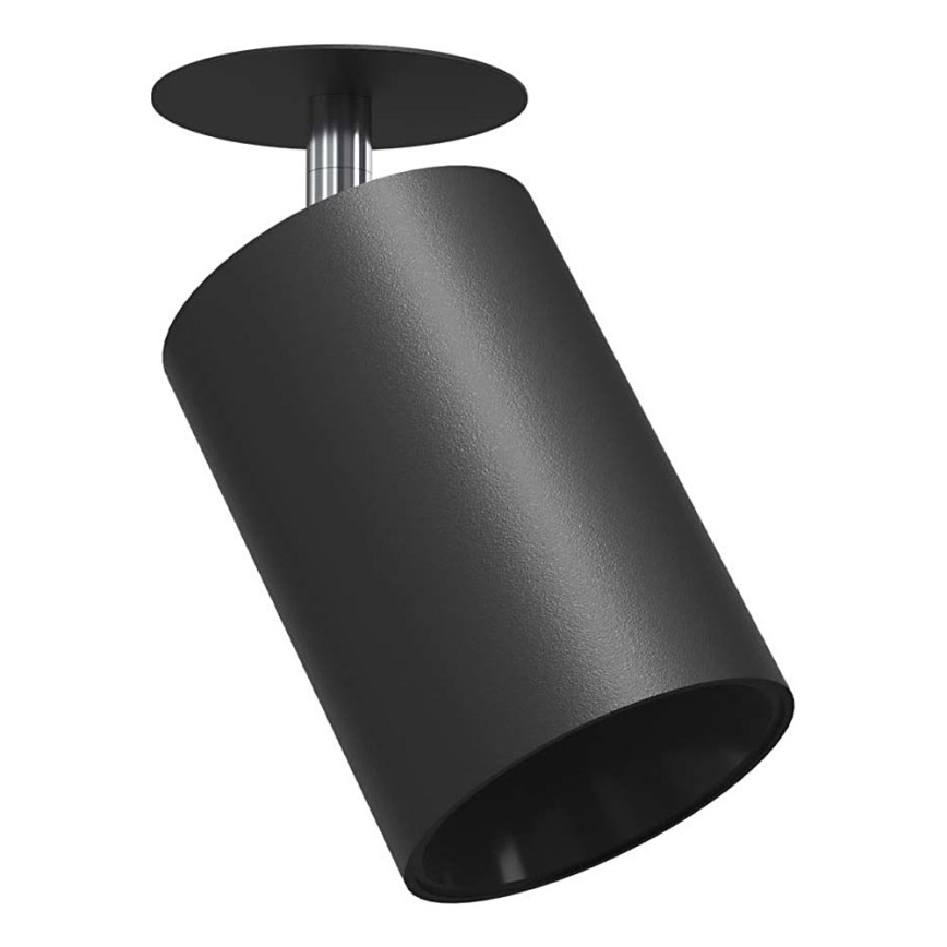 Brosline - lae sisse paigaldatav kohtvalgusti 1xGU10/10W/230V must